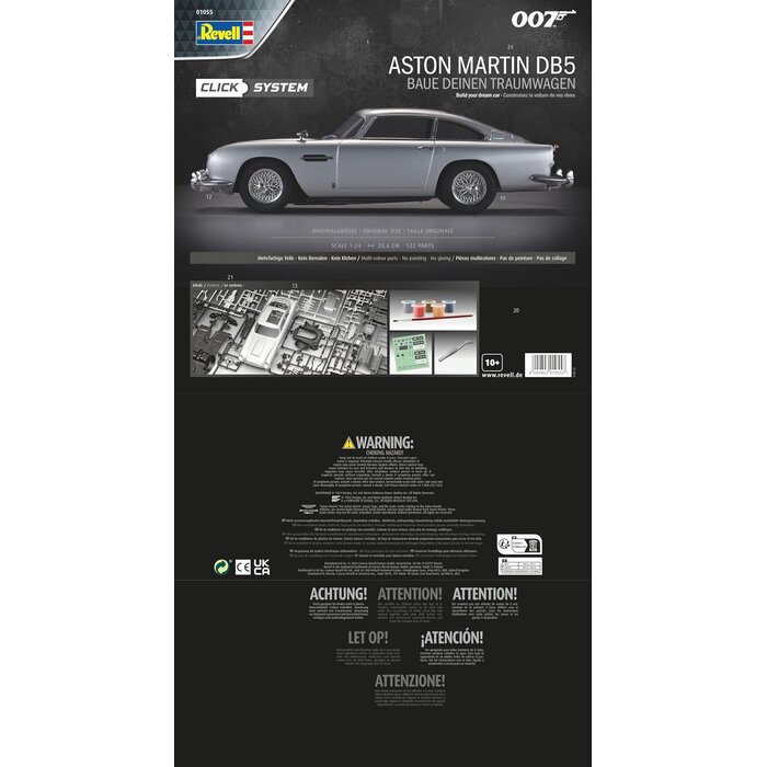 Modellbau-Adventskalender James Bond Aston Martin DB5 - bis zu 39% Rabatt
