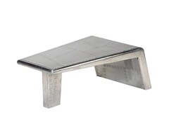 Vidaxl Aviator Couchtisch aus Aluminium - Vintage-Stil - bis zu 41% sparen