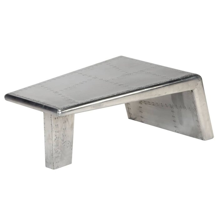 Vidaxl Aviator Couchtisch aus Aluminium - Vintage-Stil - bis zu 41% sparen