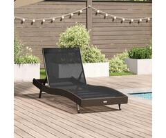 Vidaxl Moderne Polyrattan-Sonnenliege - Jetzt bis zu 37% Rabatt sichern!