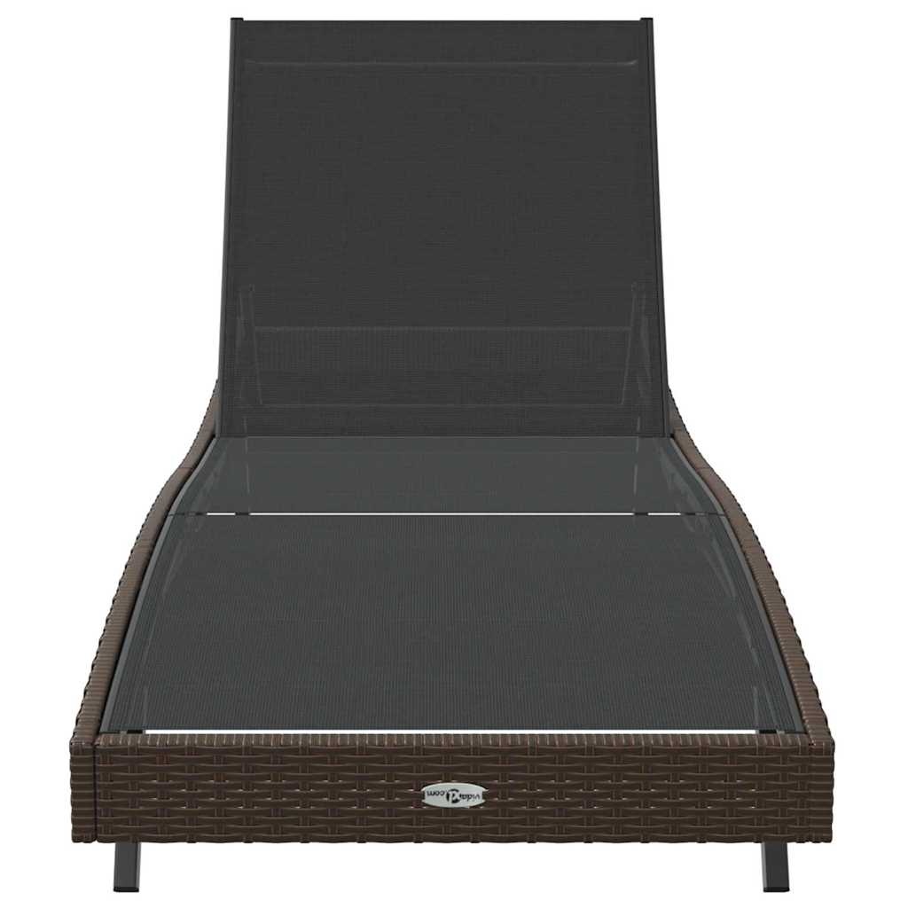 Vidaxl Moderne Polyrattan-Sonnenliege - Jetzt bis zu 30% günstiger sichern!