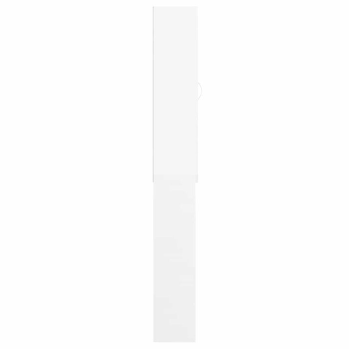 Vidaxl Waschmaschinenschrank Weiß 64x25,5x190 cm - bis zu 41% Rabatt