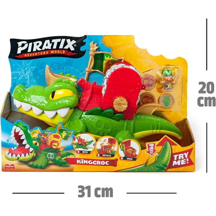 King Croc Piraten-Set mit Krokodil & Zubehör - Jetzt bis zu 38% sparen