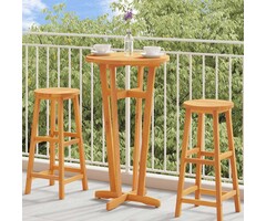 Vidaxl Massiver Akazien-Bartisch Ø 60x105 cm - Jetzt bis zu 41% sparen