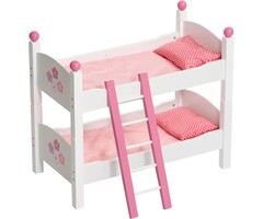 Puppen-Etagenbett für Puppen bis 48 cm | Holz | Bis zu 45% Rabatt