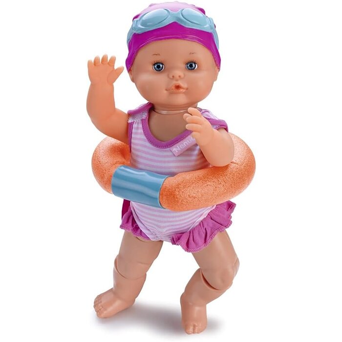 Interaktive Schwimmpuppe 35 cm mit Schwimmring - Jetzt bis zu 39% sparen