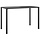 Moderner Gartentisch Stahl Anthrazit 110x54x70cm - jetzt bis zu 30% sparen
