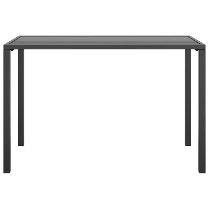 Vidaxl Moderner Gartentisch Stahl Anthrazit 110x54x70cm - jetzt bis zu 30% sparen