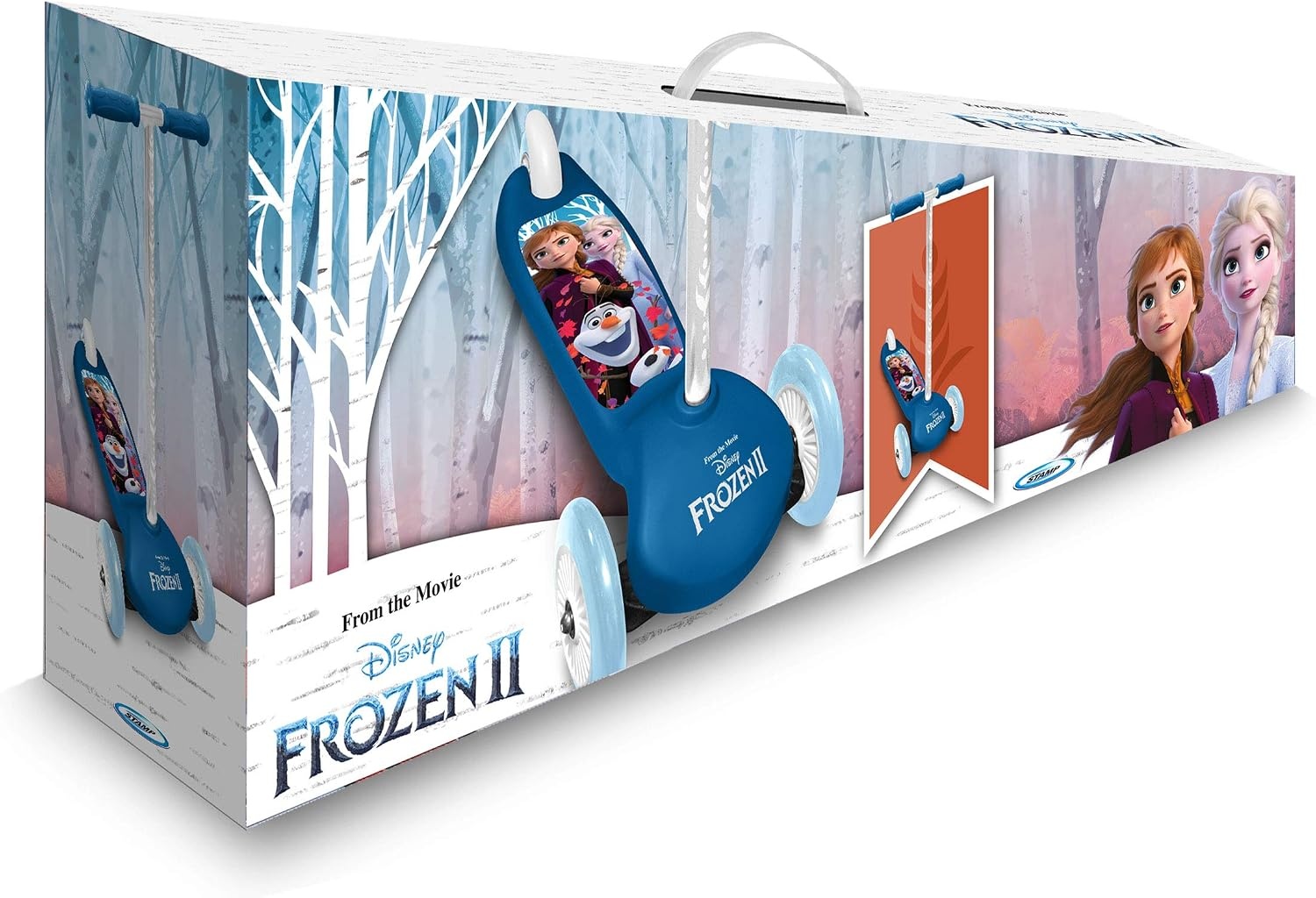 3-Rad Kinderroller Frozen Design - höhenverstellbar - bis zu 34% Rabatt