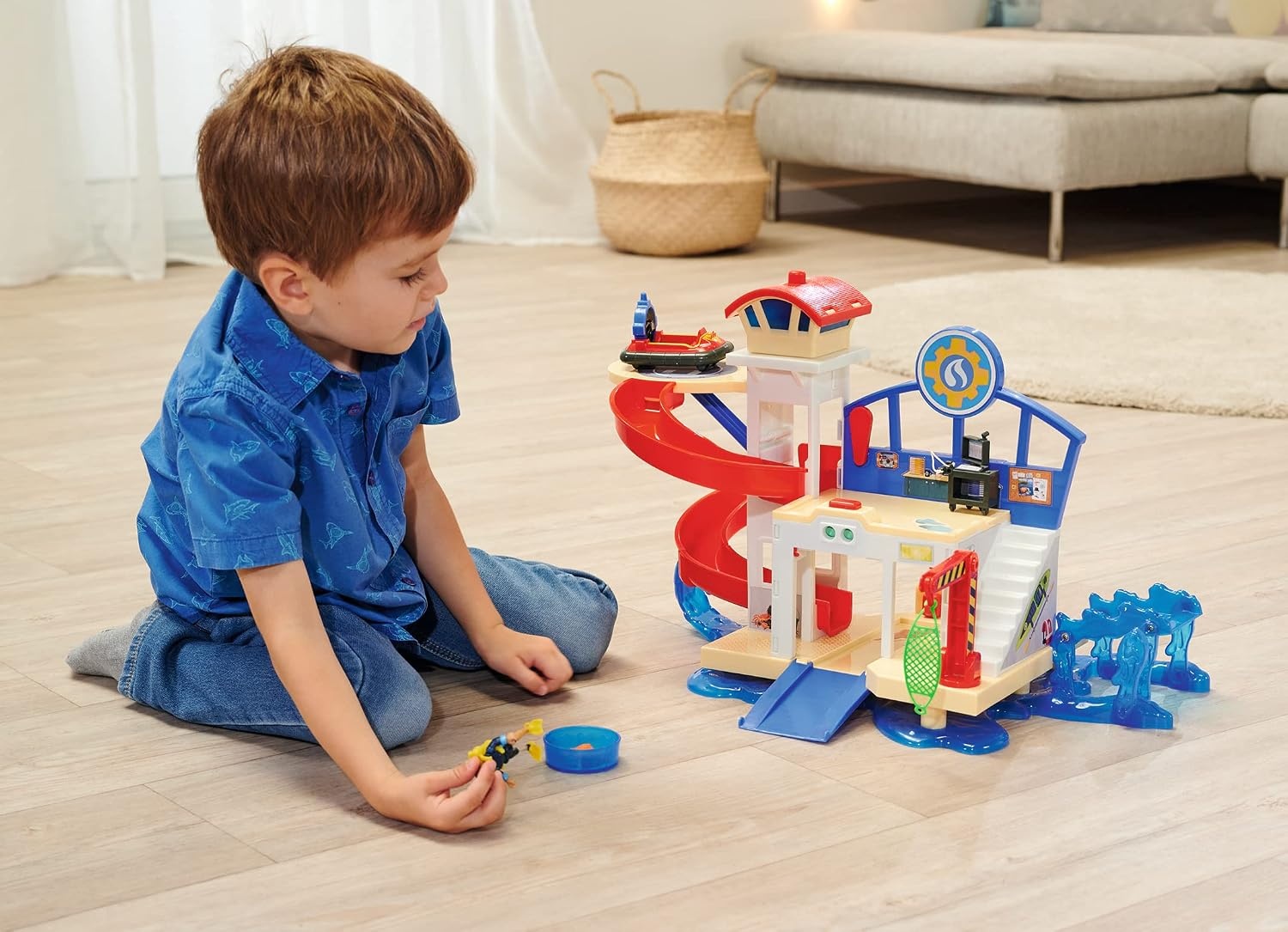 Ocean Rescue Station Spielset mit Licht & Sound - Jetzt bis zu 41% sparen