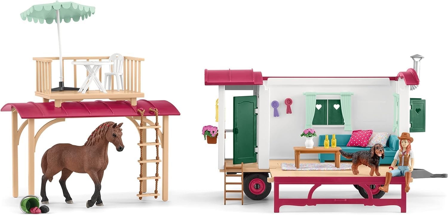 Camping-Abenteuer Spielset mit Wohnwagen und SUV - bis zu 41 % günstiger