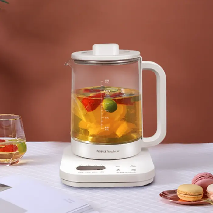 Gesundheits-Wasserkocher 1,8L - 8 Programme & Wärmefunktion - bis zu 28% sparen