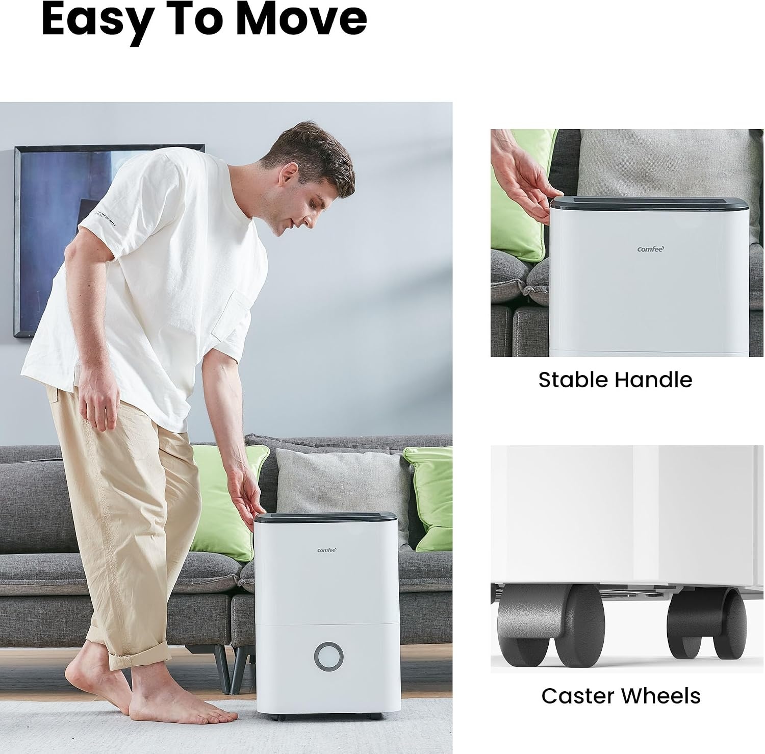 Luftentfeuchter 20L bis 40m² mit 24h-Timer - jetzt bis zu 35% sparen
