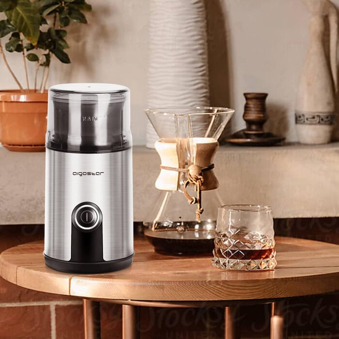 Edelstahl Kaffeemühle 200W, 75g - Jetzt bis zu 31% Rabatt im Outlet