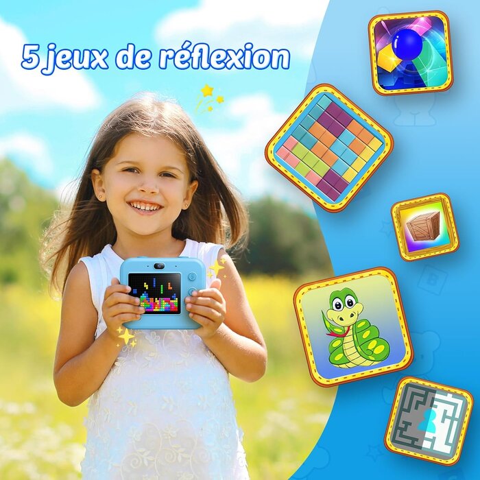 Sofortbildkamera für Kinder mit 1080P & 32GB - jetzt bis zu 32% sparen