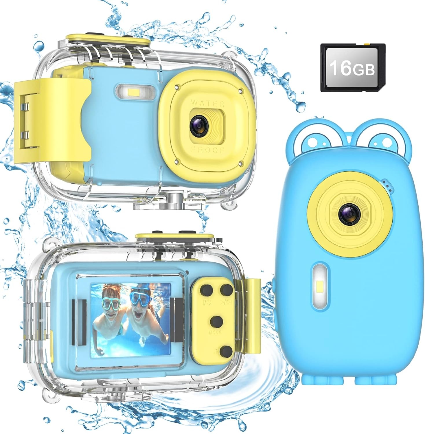 Digitale Kinderkamera 48MP - Robust & wasserdicht - Jetzt bis zu 33% sparen