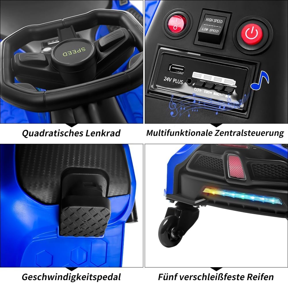 Elektrisches Drift-Gokart für Kinder - bis zu 35% Rabatt im Outlet