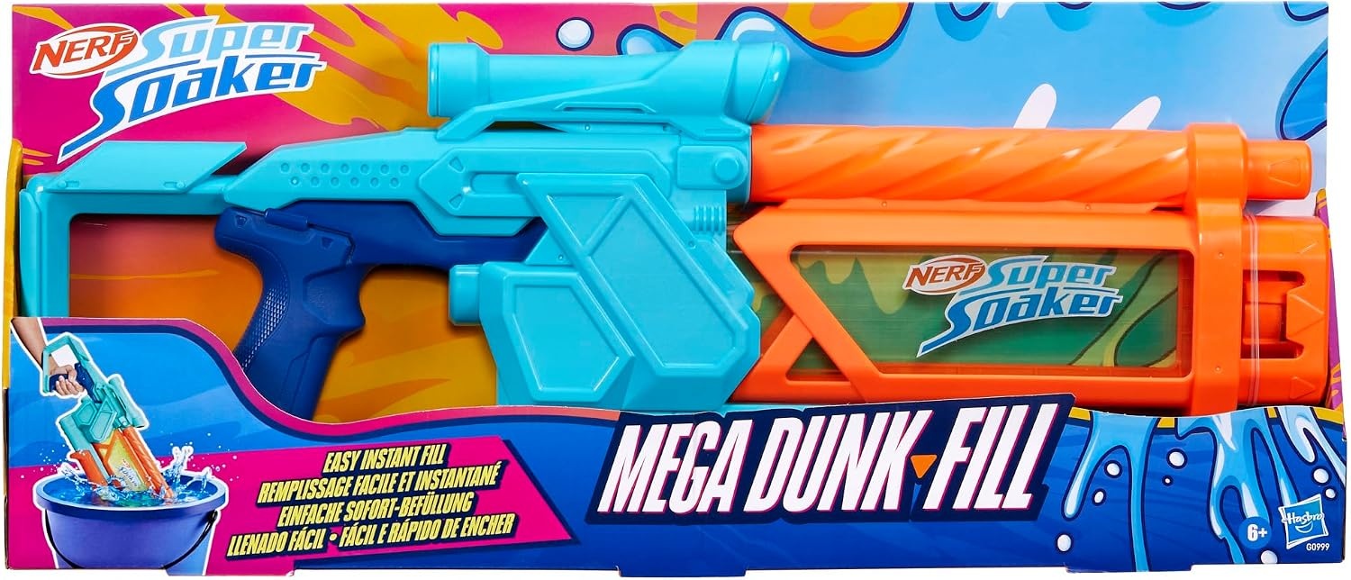 Mega Wasserpistole - 1 Liter Kapazität - Jetzt bis zu 36% Rabatt sichern