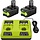 18V Akku-Set 5500mAh mit Dual-Ladegerät - Jetzt bis zu 34% günstiger