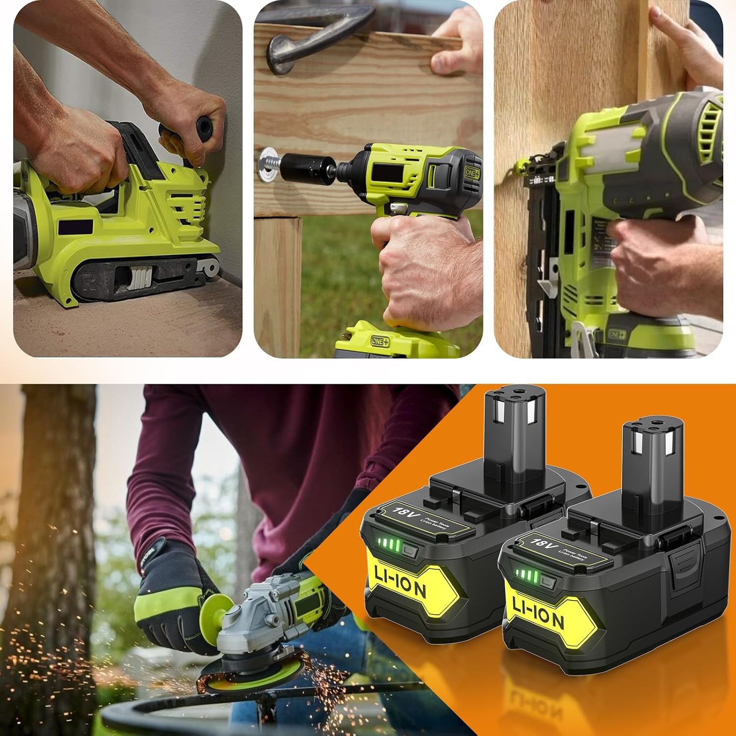 18V Akku-Set 5500mAh mit Dual-Ladegerät - Jetzt bis zu 34% günstiger