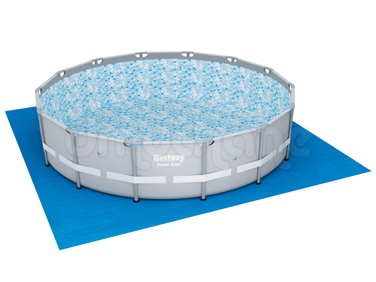 Universal Pool-Bodenplane 488 x 488 cm - Schutz für Ihren Pool bis zu 50% Rabatt