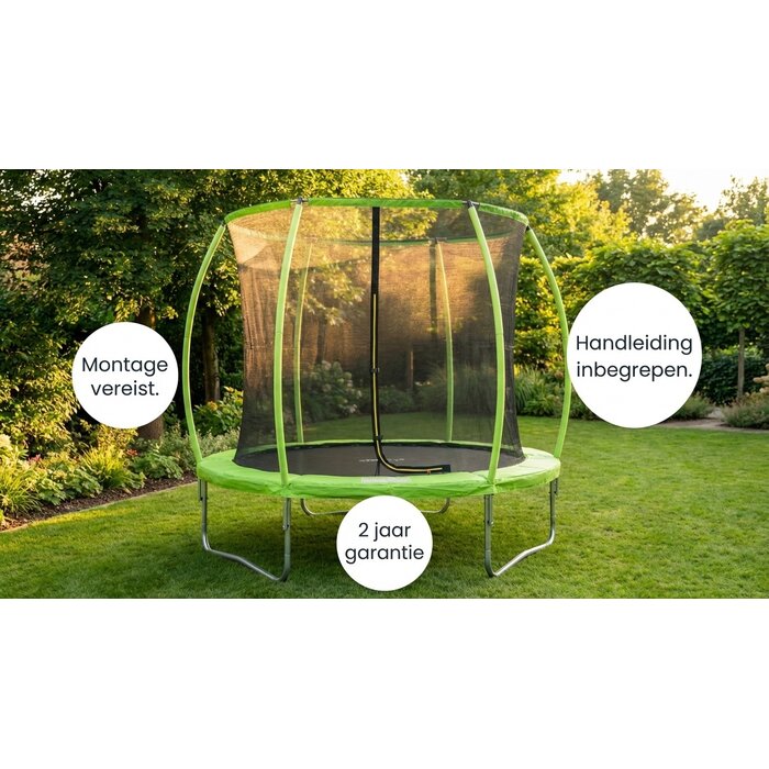 Viking Choice Großes Trampolin 305 cm mit Sicherheitsnetz - Bis zu 35% Rabatt im Outlet