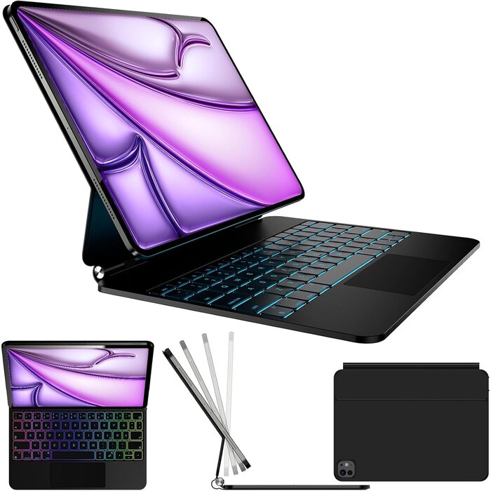 Premium Tastatur für iPad Air 13" & Pro 12,9" - Outlet-Deal bis zu 34% günstiger