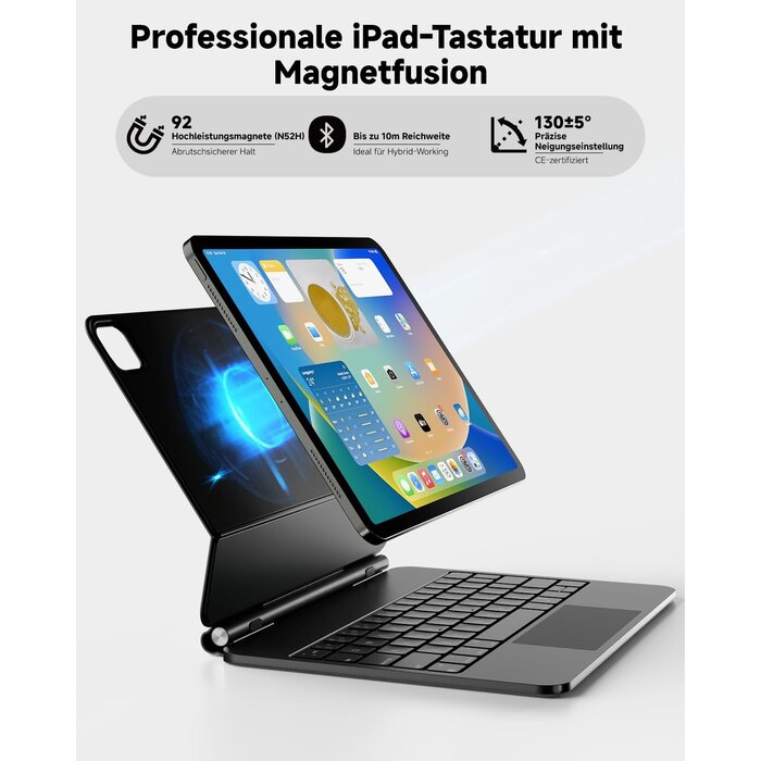 Premium Tastatur für iPad Air 13" & Pro 12,9" - Outlet-Deal bis zu 34% günstiger