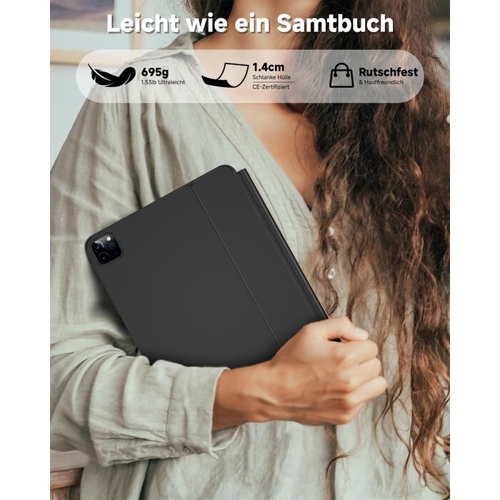 Premium Tastatur für iPad Air 13" & Pro 12,9" - Outlet-Deal bis zu 34% günstiger
