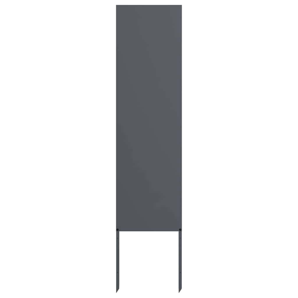 Vidaxl Gartensichtschutz Paneel Anthrazit 32 x 140 cm - 63% Rabatt