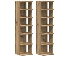 Vidaxl Beistelltisch Artisan-Eiche 40x40x43 cm - Jetzt bis zu 45% reduziert