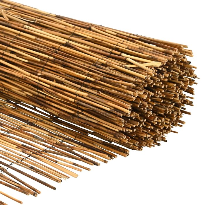 Vidaxl Schilfrohrmatte 500x80cm, Sichtschutz für Garten & Balkon - bis zu 32% Rabatt
