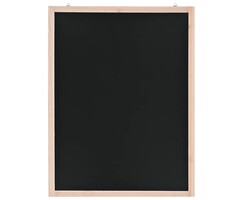 Vidaxl Wand-Kreidetafel Zedernholz 60x80 cm - Jetzt bis zu 33% sparen