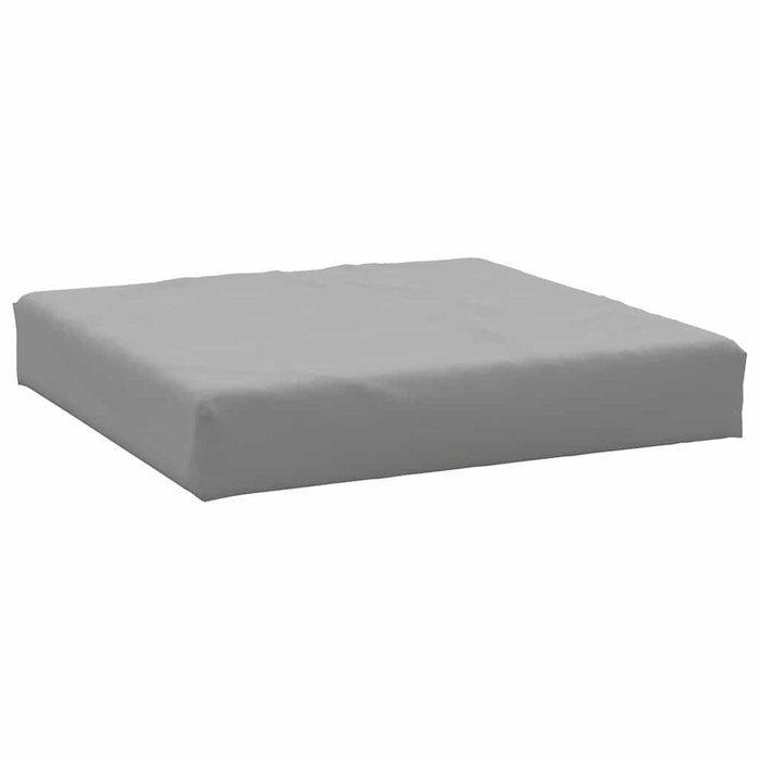 Vidaxl Palettenkissen Set 2-tlg. Grau 60x60 cm - Jetzt bis zu 32% günstiger