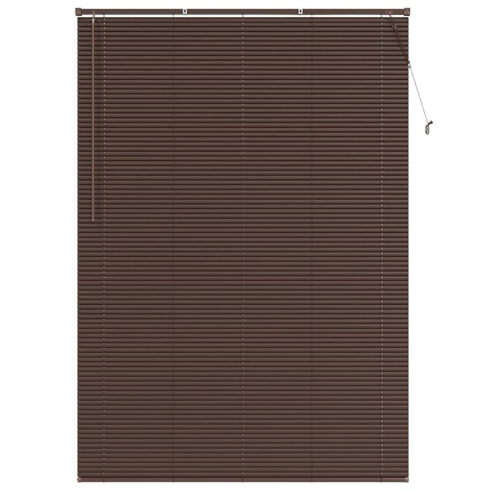 Vidaxl PVC-Jalousie dunkelbraun gemustert 213x150cm - bis zu 29% Rabatt