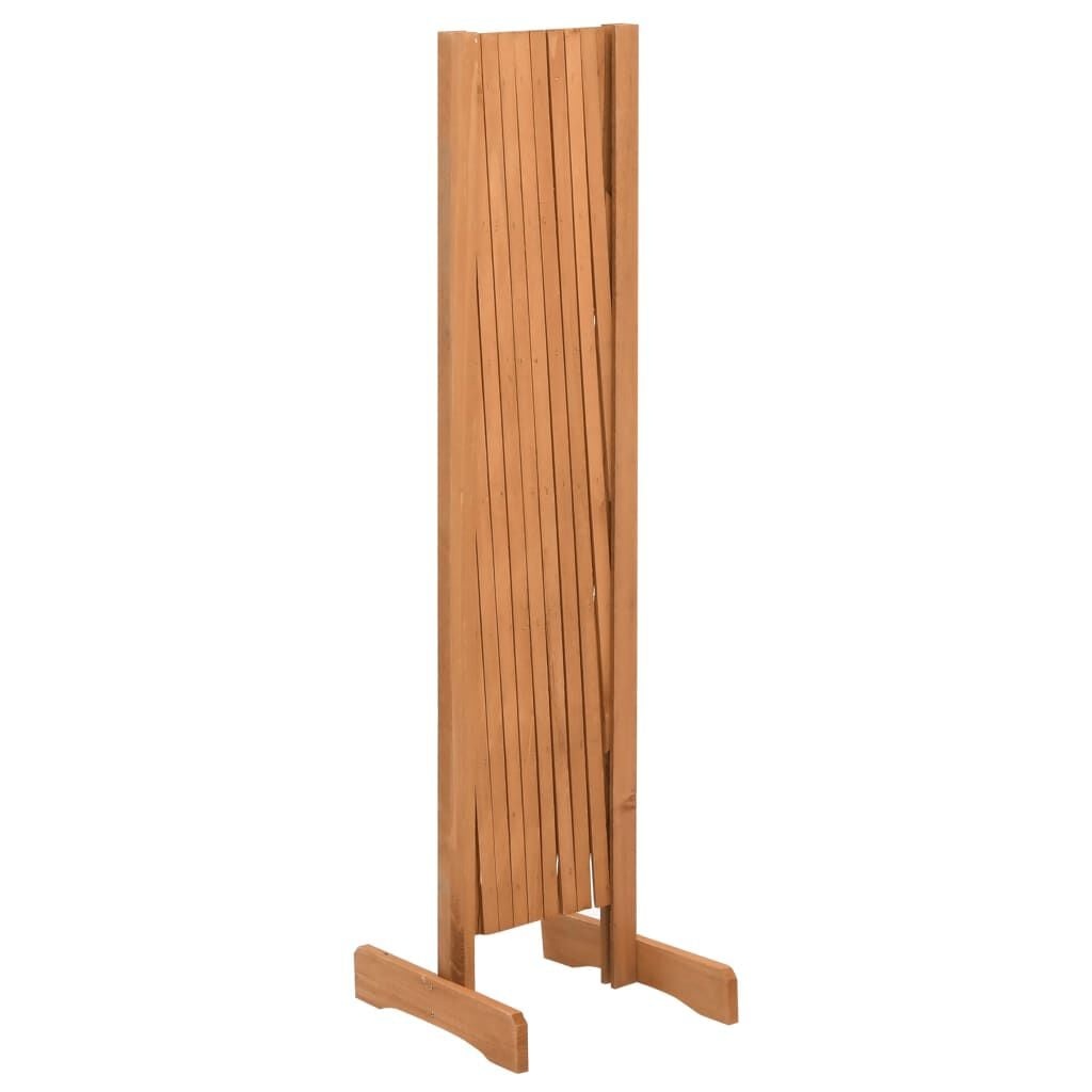 Vidaxl Ausziehbares Gartenspalier Fichtenholz 180x100 cm orange - bis zu 31% sparen