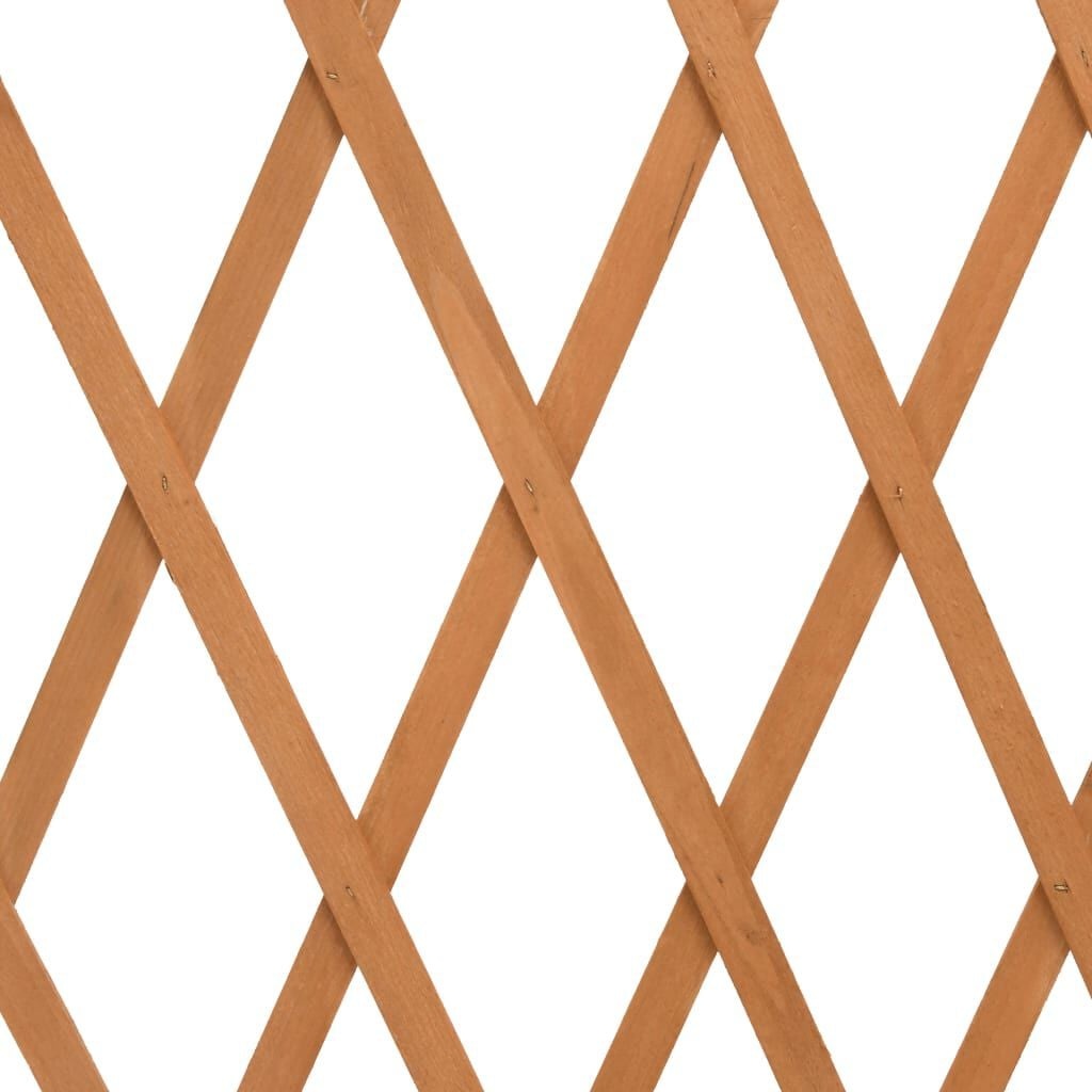 Vidaxl Ausziehbares Gartenspalier Fichtenholz 180x100 cm orange - bis zu 31% sparen