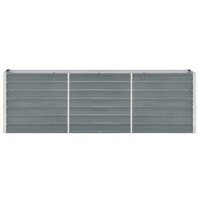 Vidaxl Hochbeet aus verzinktem Stahl 240x40x77cm - Jetzt bis zu 29% Rabatt