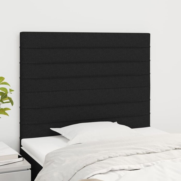 Vidaxl 2er-Set Bett-Kopfteil 90x78/88 cm Schwarz - Outlet bis zu 33% reduziert