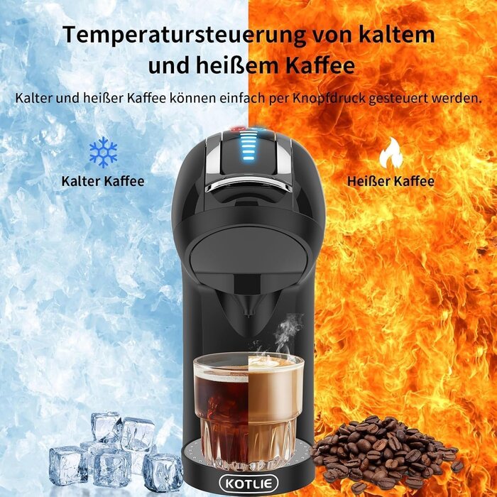 5-in-1 Espressomaschine 19 Bar - Vielseitig & kompakt - Jetzt bis zu 34% sparen