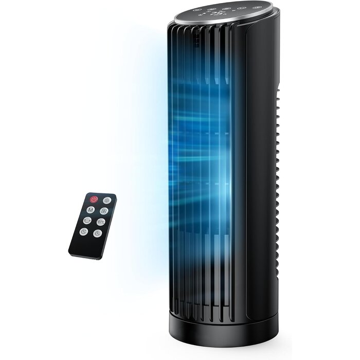 Leiser Turmventilator, 33 cm - 4 Stufen & Fernbedienung - bis zu 33% sparen