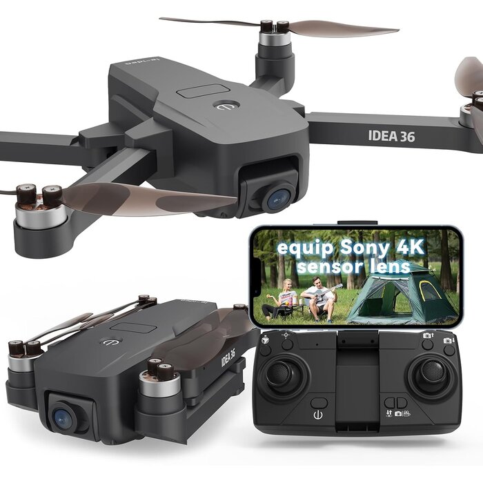 4K Kamera-Drohne mit GPS & Sony-Sensor - jetzt bis zu 29,1% günstiger
