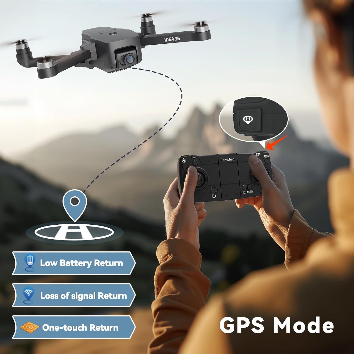 4K Kamera-Drohne mit Sony-Sensor & GPS - Jetzt bis zu 29,1% günstiger