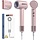 Leistungsstarker Haartrockner mit magnetischem Diffusor - Rosa - bis zu 28,4% Rabatt