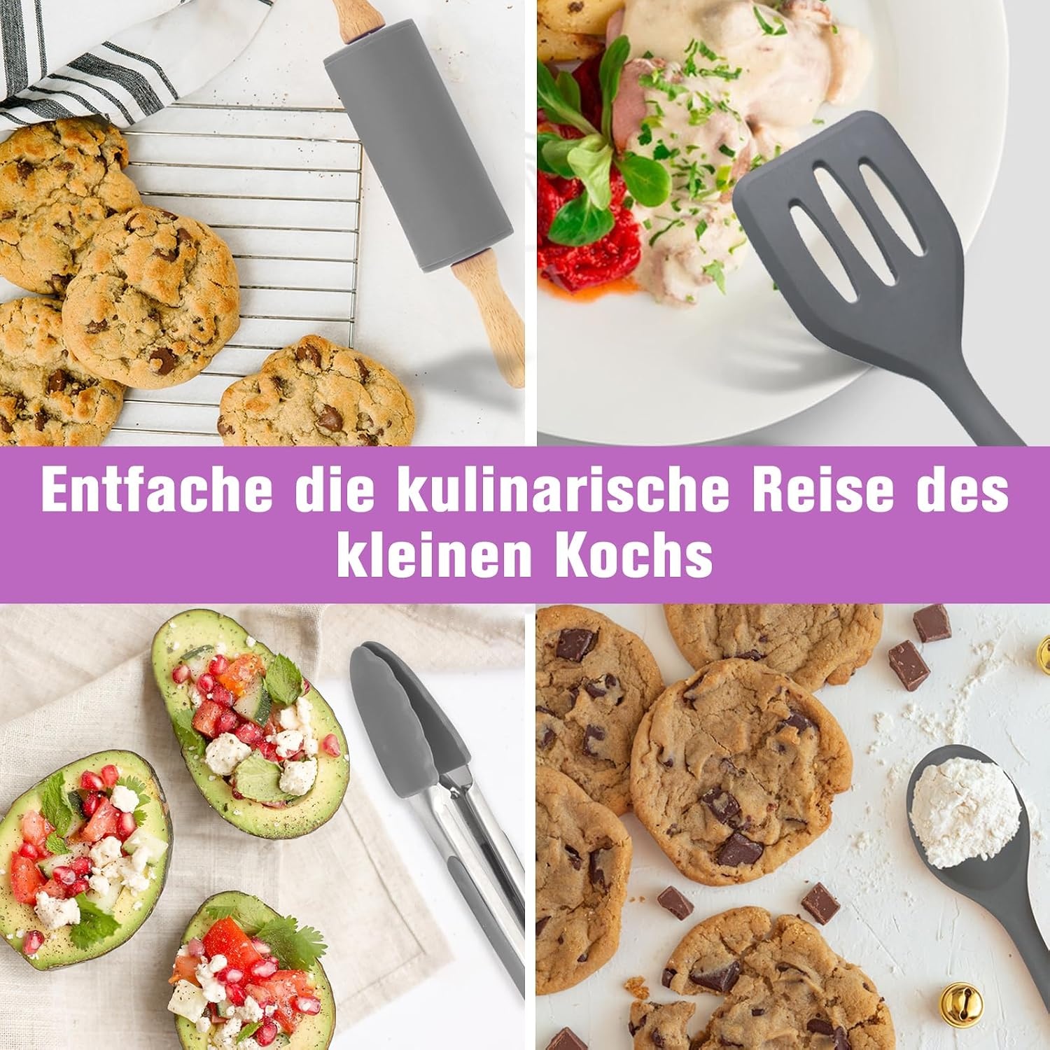 13-teiliges Kinder-Backset für kleine Küchenchefs - bis zu 28,1 % sparen