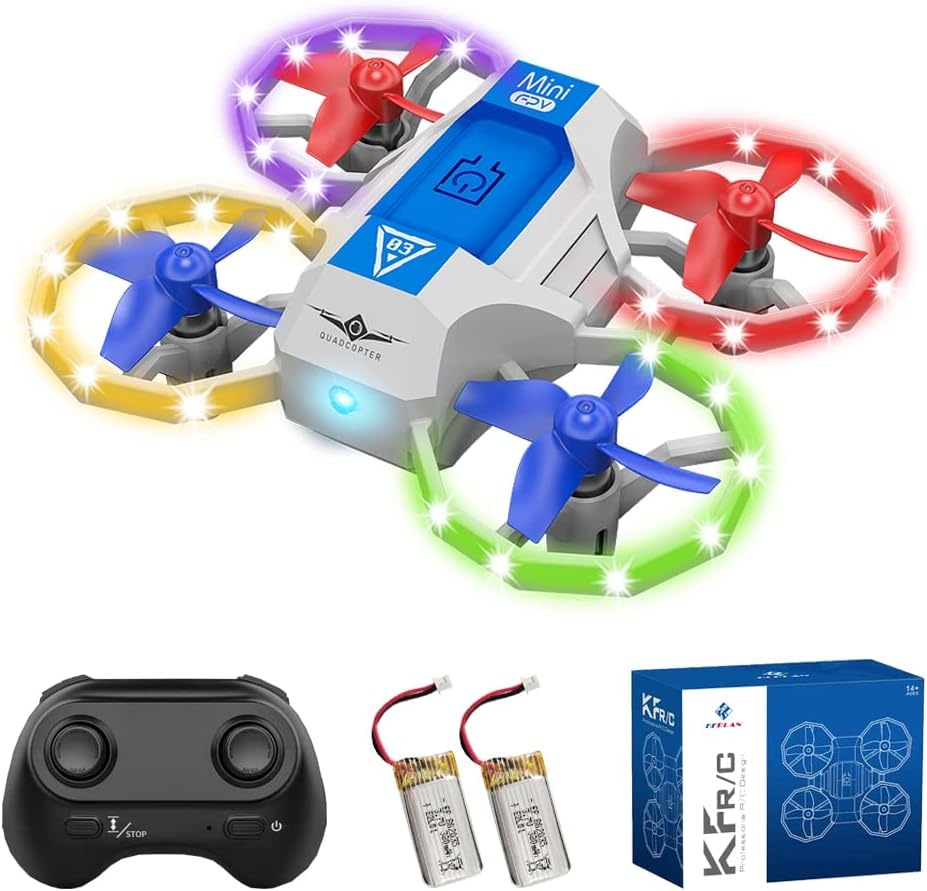 Mini-Drohne für Kinder - RC Quadrocopter mit Licht & 3D-Flip - bis zu 31 % Rabatt