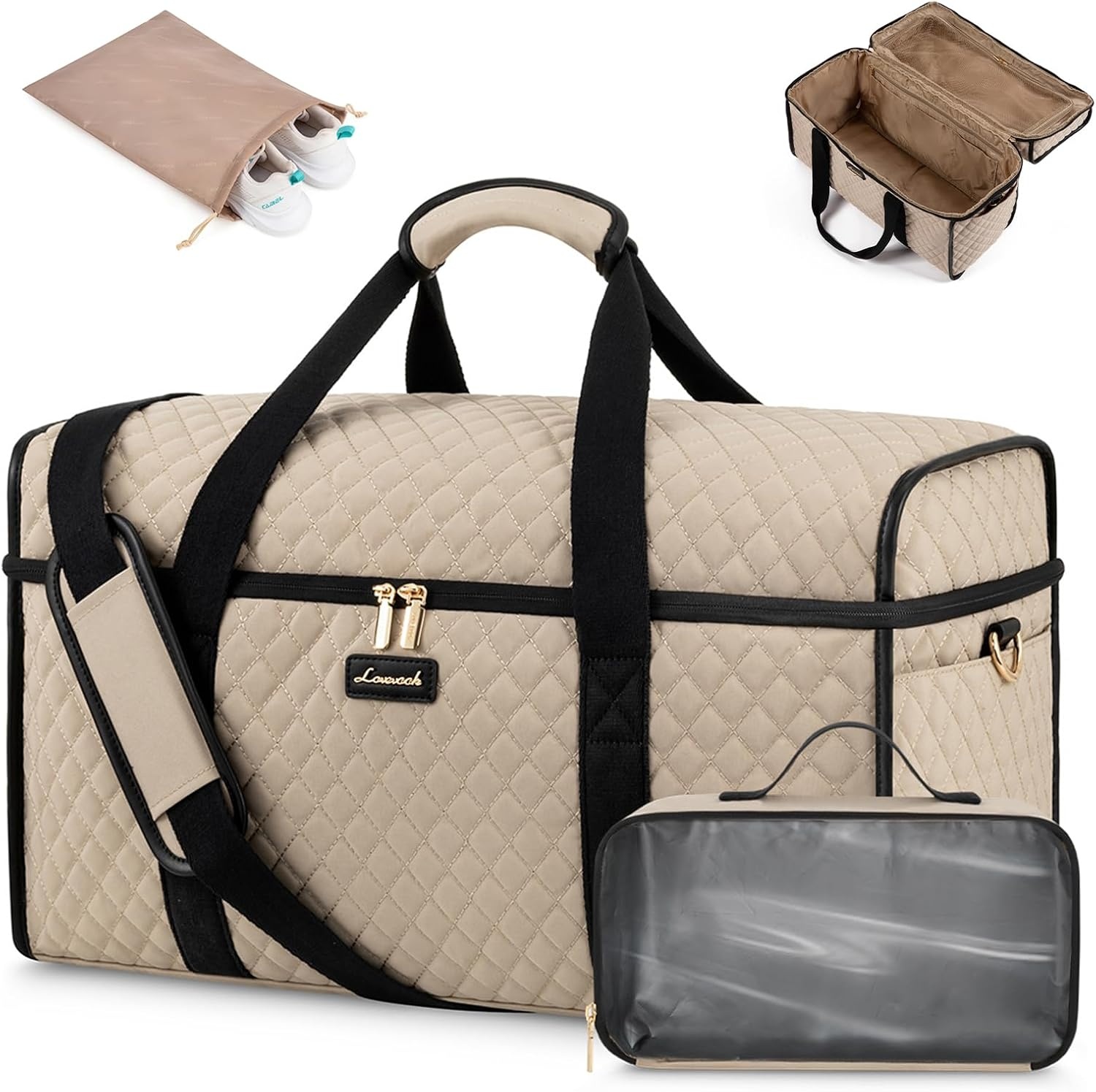 XL Weekender Reisetasche - Wasserabweisend & 180° Öffnung - bis zu 32,9% Rabatt