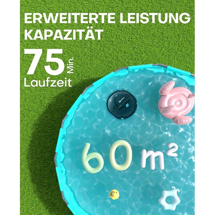 Kabelloser Poolroboter für Aufstellbecken - bis zu 34% sparen