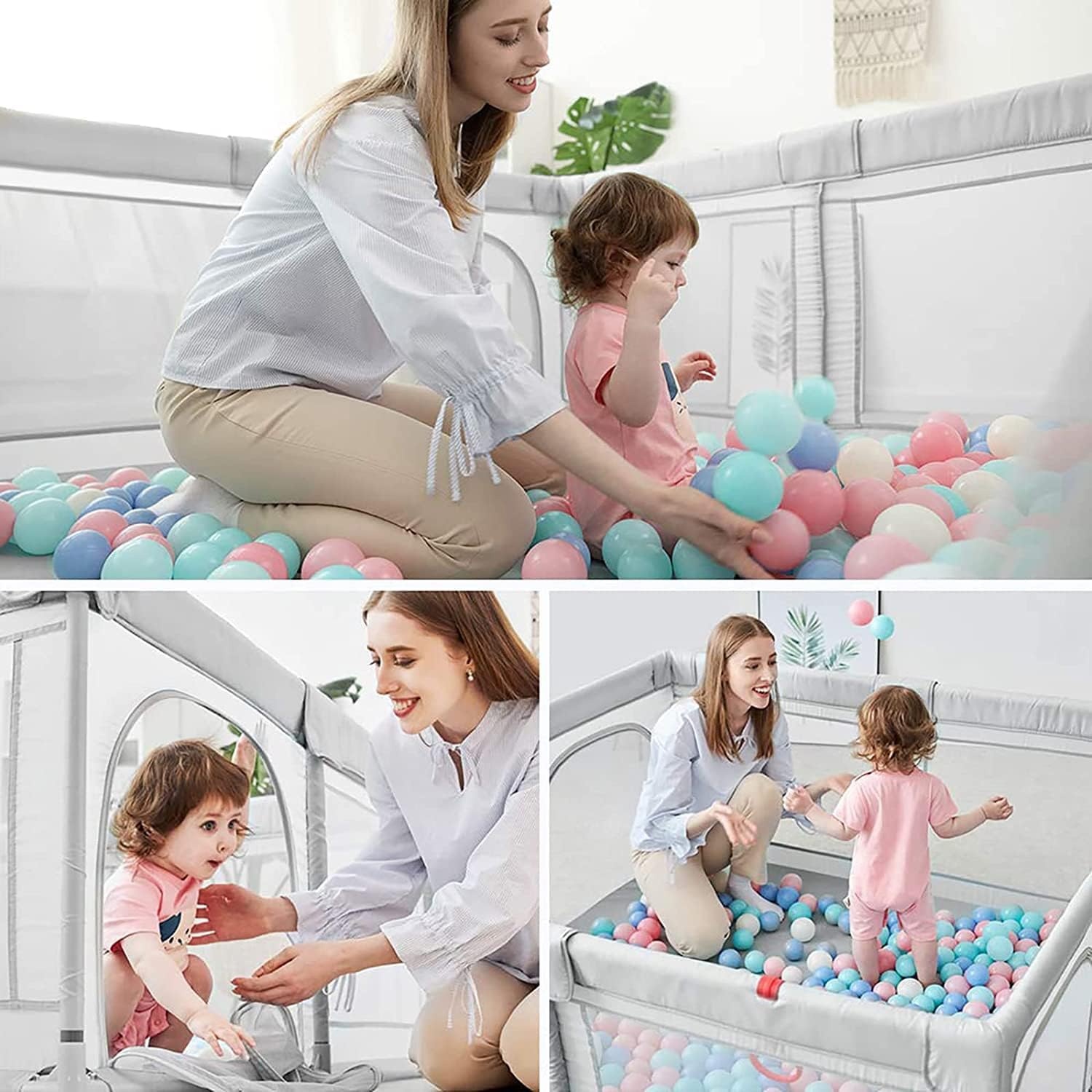 Baby-Laufgitter & Spielmatte - Sicher & Stabil - Bis zu 34% Rabatt