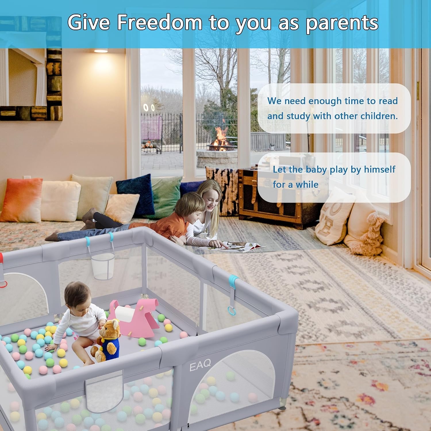 Baby-Laufgitter & Spielmatte - Sicher & Stabil - Bis zu 34% Rabatt